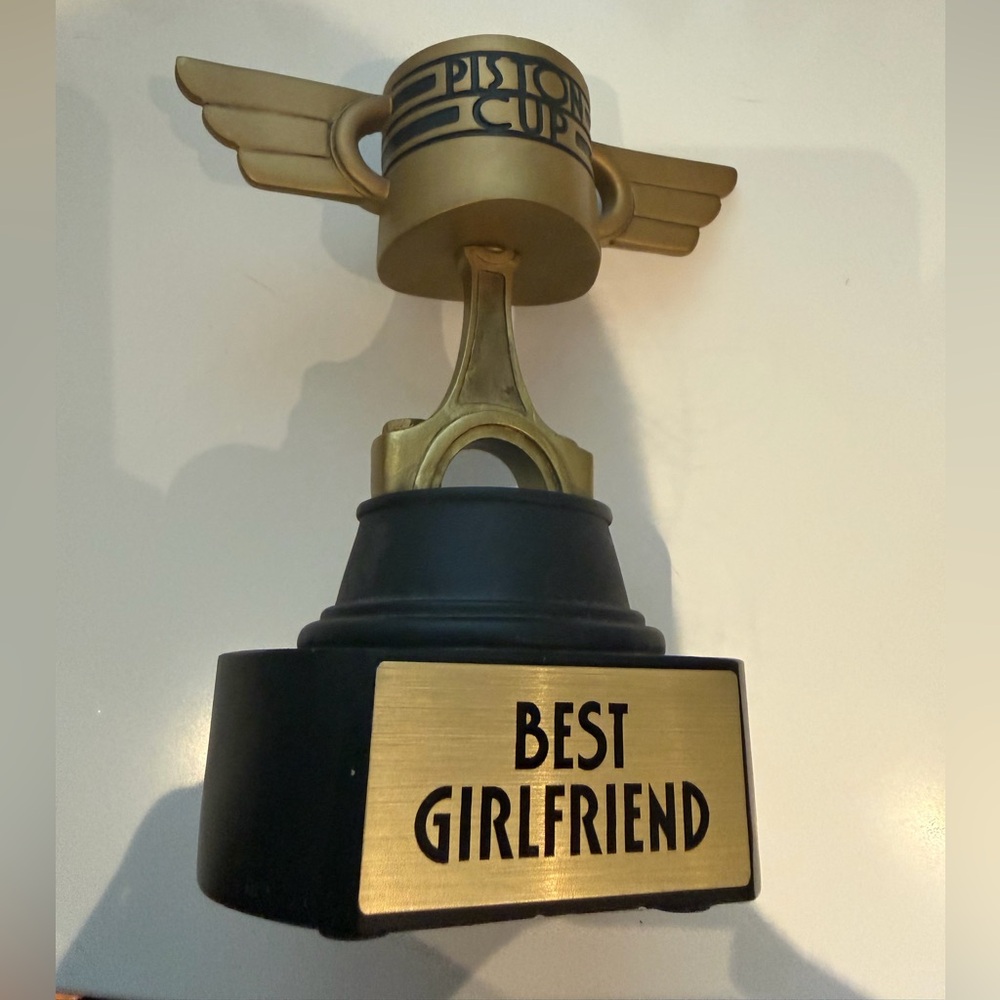 Piston Cup Best Girlfriend Trophy